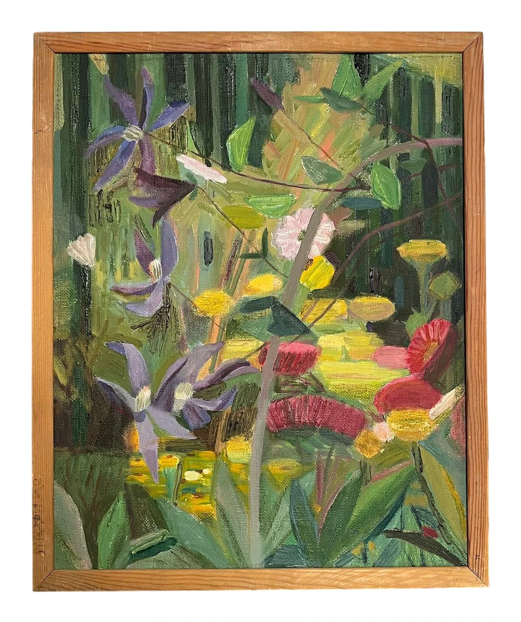 «Цветы», Макавеева Галина Александровна, художник, купить картину, купить, работы, аукцион, живопись, галерея ОПХ, Bidspirit, бидспирит, магазин
