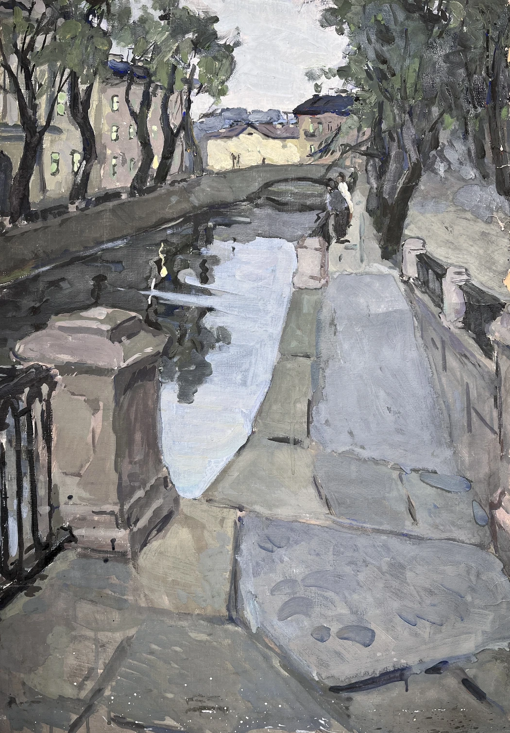 «Канал Грибоедова», Рахина В.И., картина, живопись