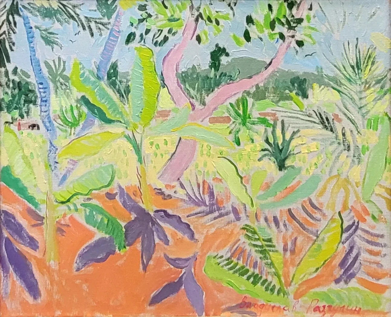 «Индийский пейзаж», Разгулин В.В.