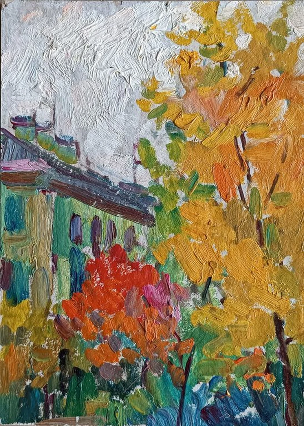 «Осенний день» Емельянов Е.М.