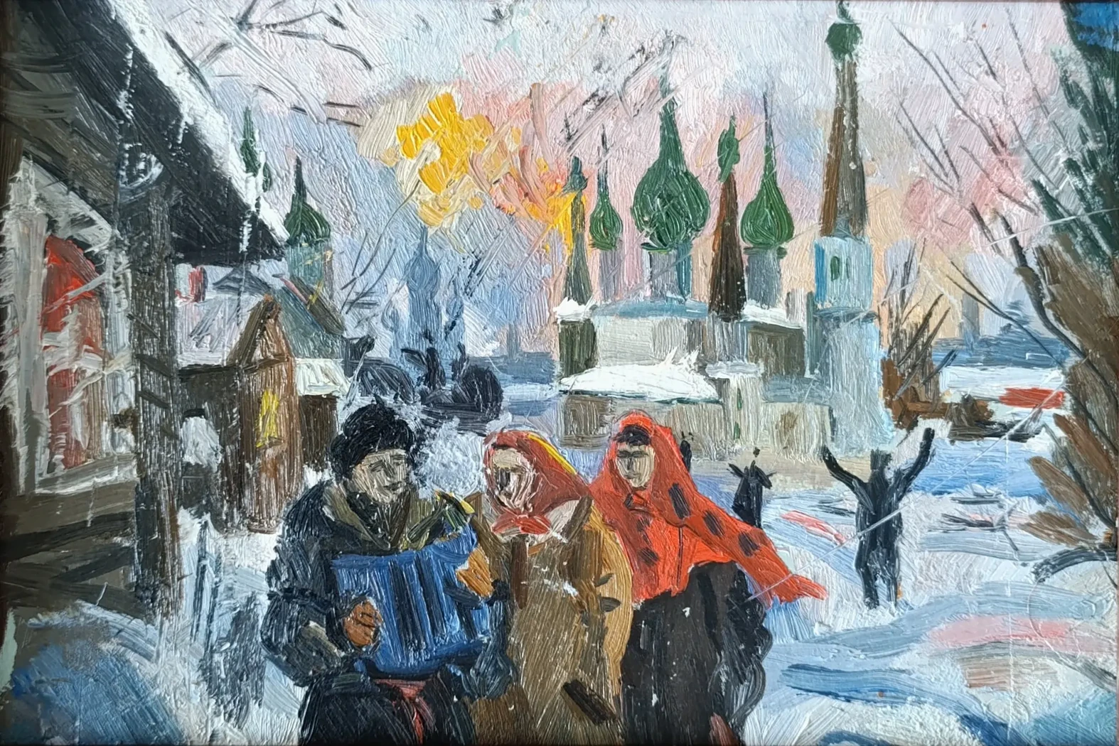 «Ярославль. Зима» Лебедев В.А.