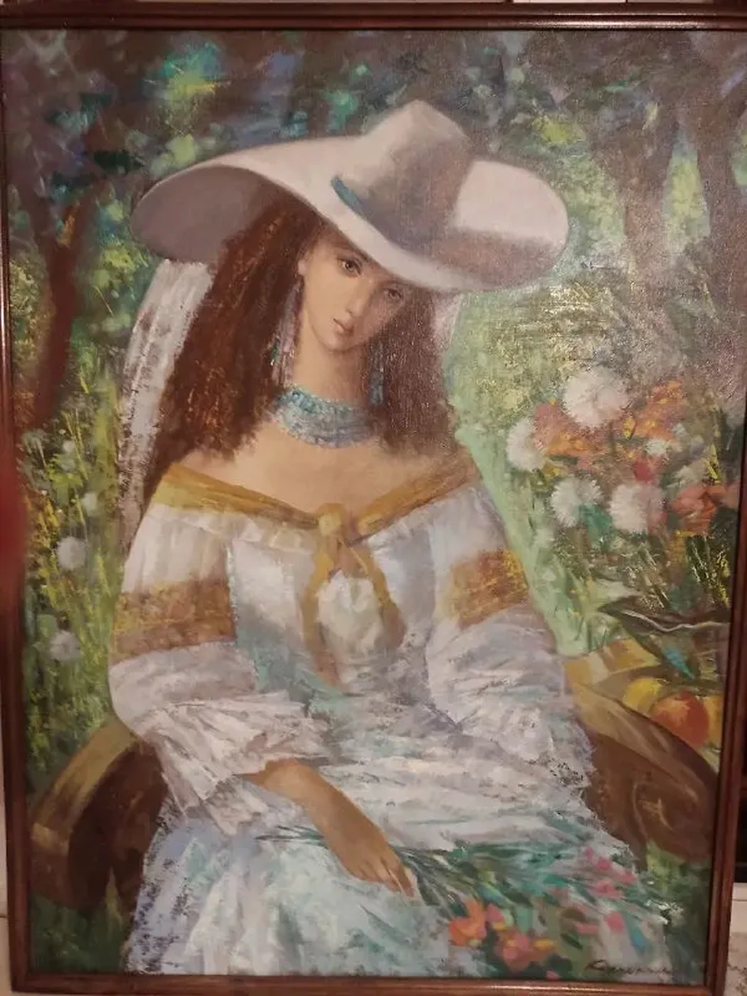 «Дама в саду»