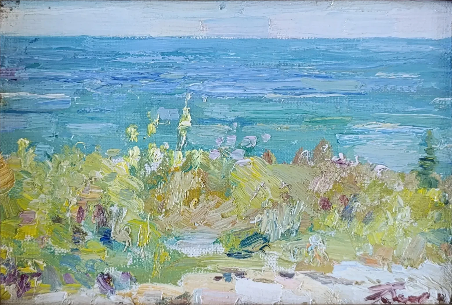 «Цветы и море» Белов Ю.В.