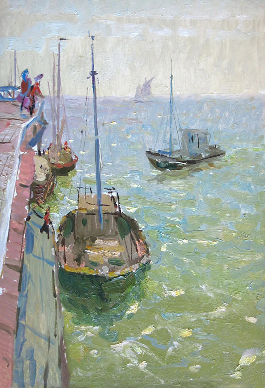 «Утро в море», 1958, Овчинников В.И.