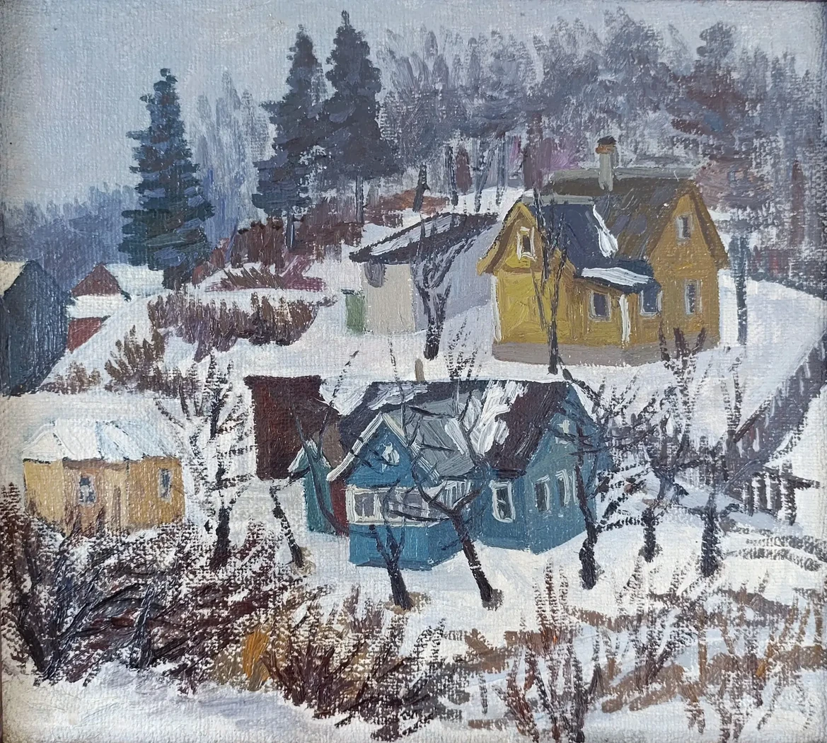 «В ложбине», Басараб Станислав Павлович, художник, купить картину