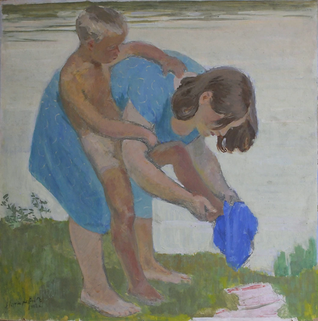«Вечерний туалет», 1962, Натаревич М.Д.