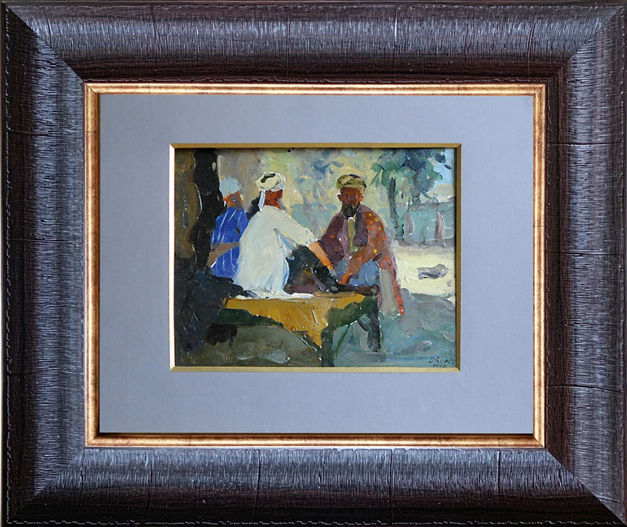 «Самарканд. Чайхана.», 1959, Отиев В.А.