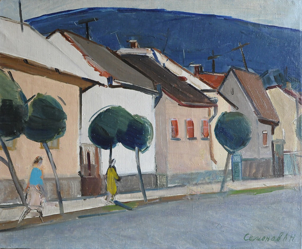 «Закарпатский мотив», 1974, Семенов А.Н.