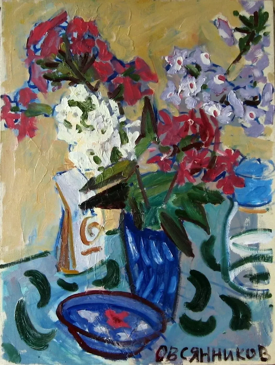 «Флоксы», Овсянников Илья, художник, купить картину