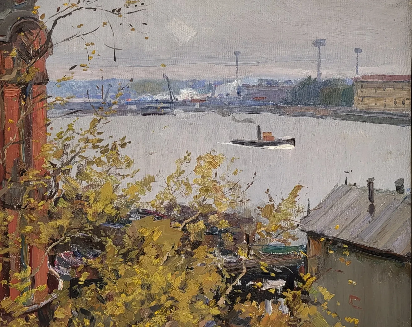 «М. Нева», Прошкин Владимир Викторович, художник, купить картину, купить, работы, аукцион, живопись, галерея ОПХ, Bidspirit, бидспирит, магазин