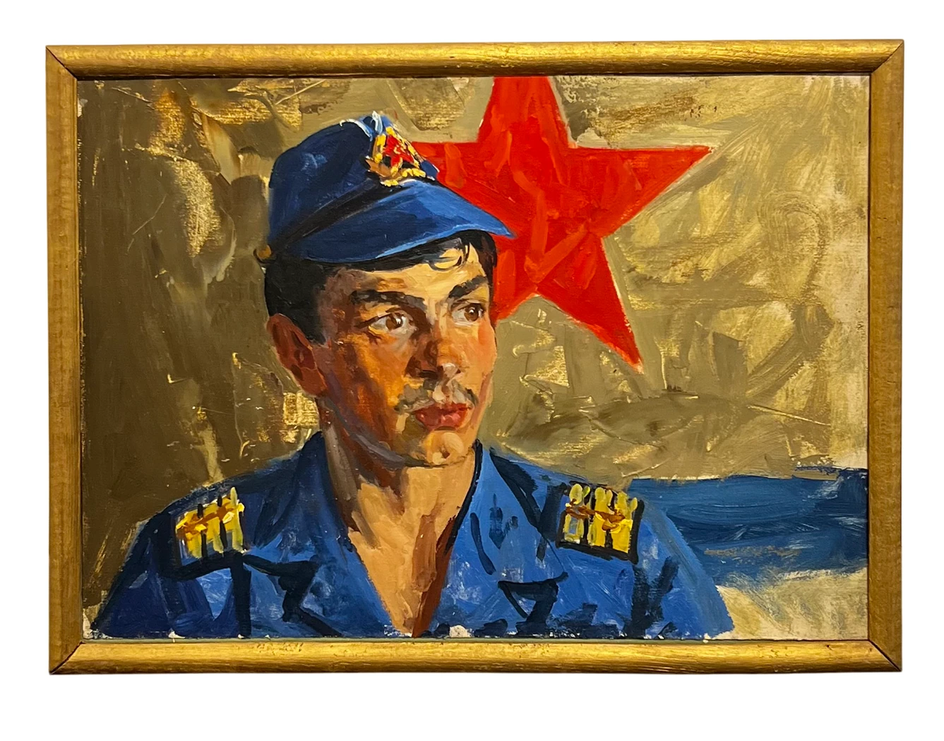 «Портрет курсанта», Яркин Владимир Петрович, художник, купить картину, купить, работы, живопись, выставка «Полюса живописи», галерея ОПХ