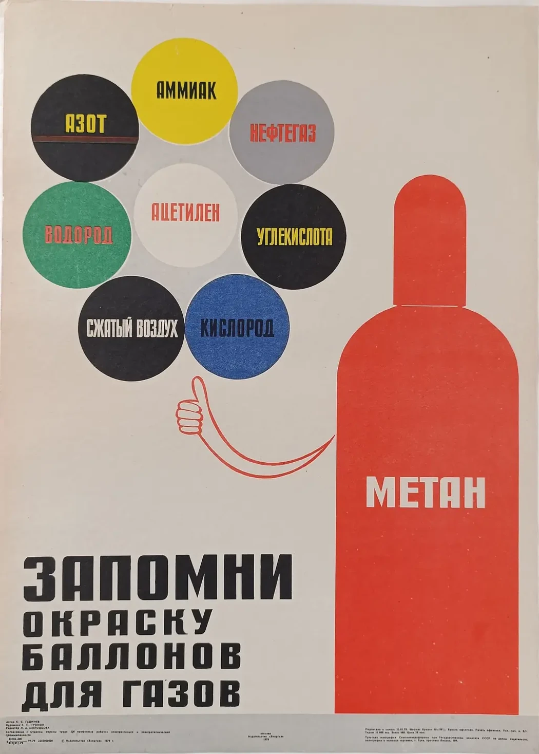 «Запомни окраску баллонов для газов» Громов Г.П.