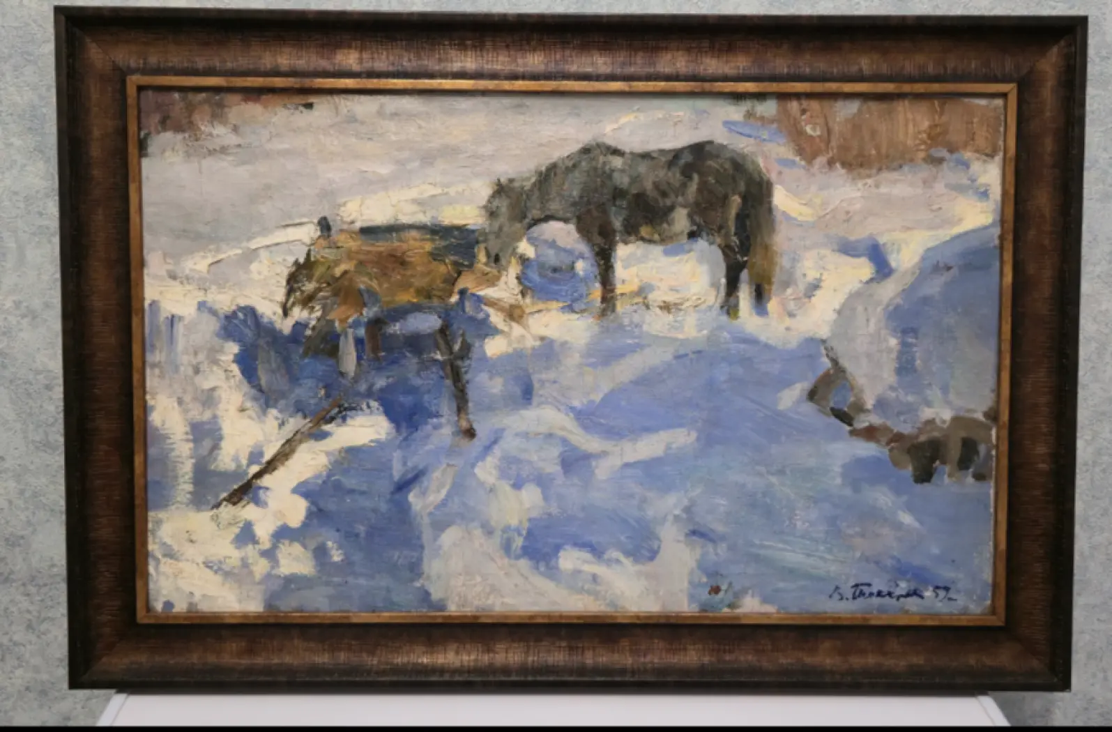 «Март. Синие тени», Токарев В.Ф., художник, купить картину