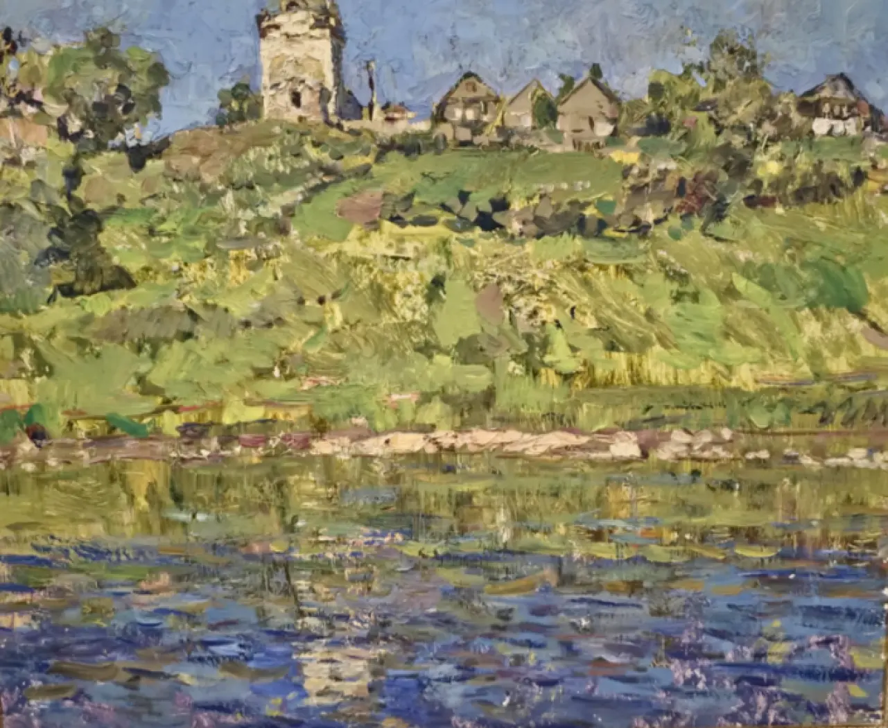 «Торжок. Яркий день», Федоров В.А., художник, купить картину