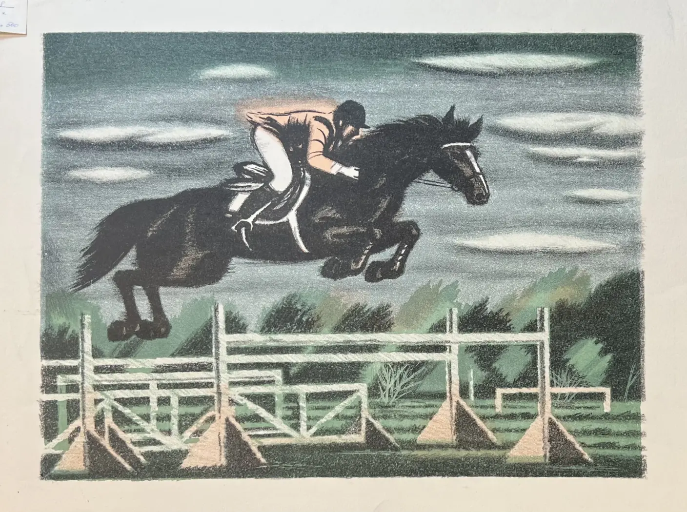 «Препятствие», Есипов Сергей Николаевич, художник, купить картину, купить, работы, графика, галерея ОПХ, аукцион