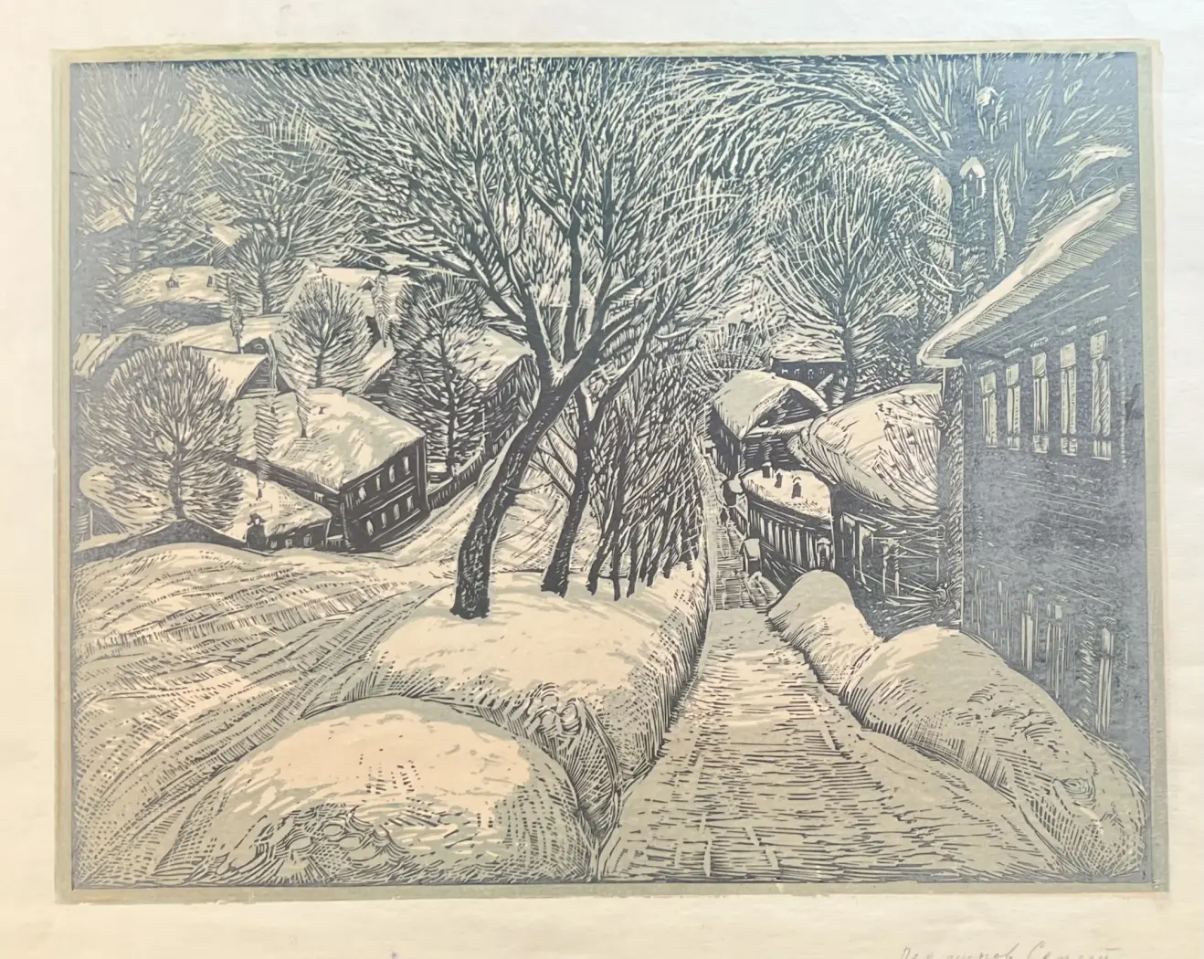 Перминов Сергей Андреевич, художник, купить картину, купить, работы, графика, аукцион, бидспирит, галерея ОПХ, Bidspirit