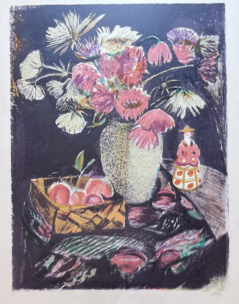 Левина М., художник, купить картину, купить, работы, графика, галерея ОПХ, аукцион