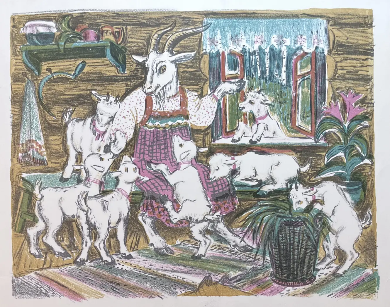 Натаревич Елена Михайловна, художник, купить картину, купить, работы, графика, галерея ОПХ, аукцион