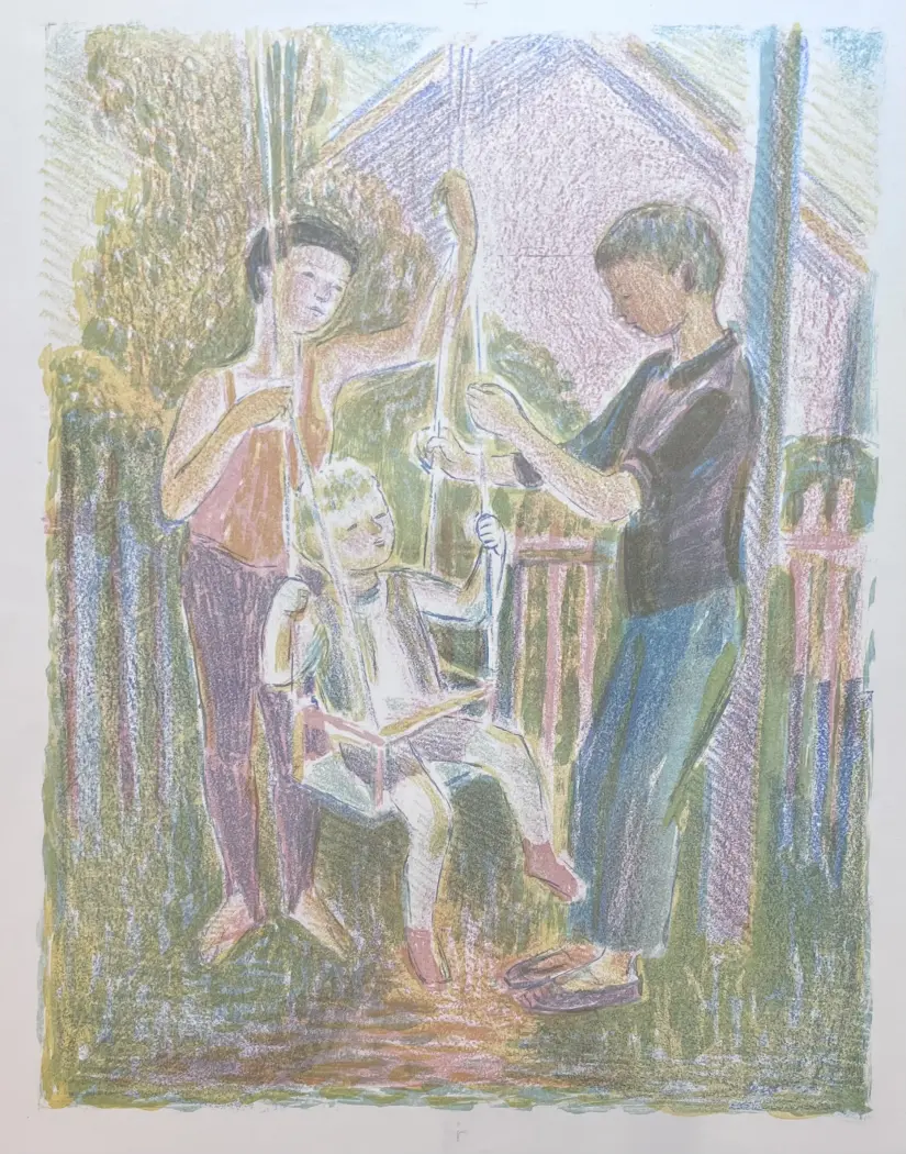 Натаревич Елена Михайловна, художник, купить картину, купить, работы, графика, галерея ОПХ, аукцион