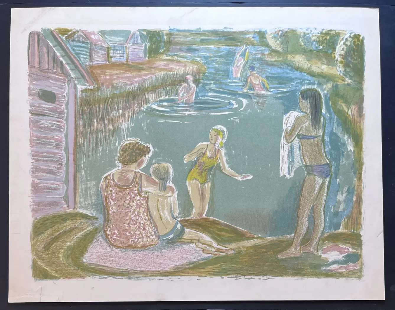 Натаревич Елена Михайловна, художник, купить картину, купить, работы, графика, галерея ОПХ, аукцион