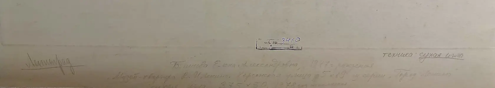 «Музей квартира В.И. Ленина, Херсонская улица, д.5, кв.9», Блинова Елена Александровна