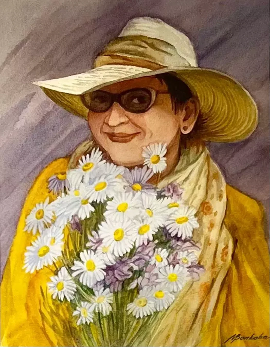«Автопортрет», Волкова Марина, художник, живопись, графика, выставка, галерея ОПХ, выставка «Автопортреты» – XXVIII Международного фестиваля искусств «Сергей Осколков и его друзья»