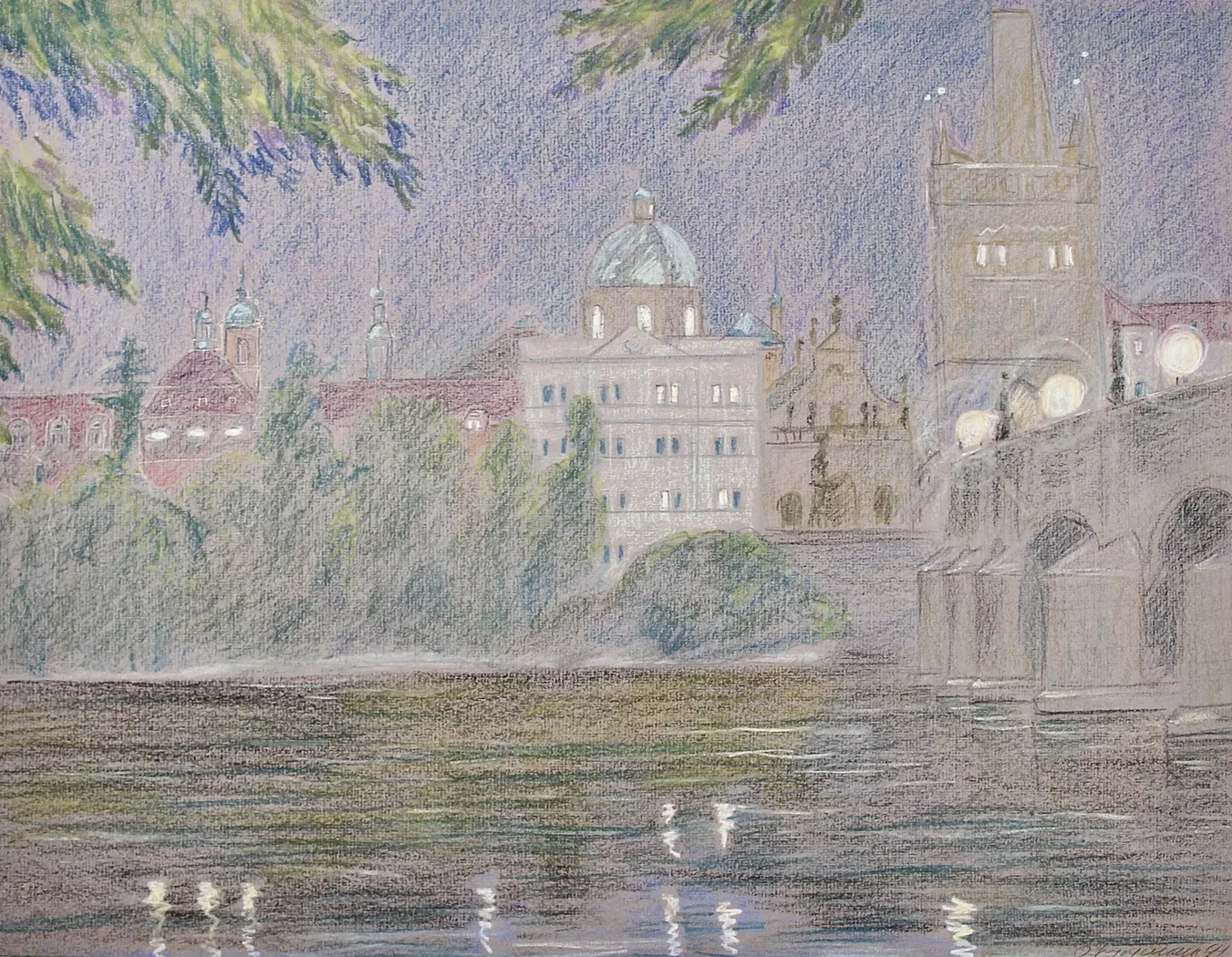 «Вечер. Санкт-Петербург», Кукушкин О.Г., 1994