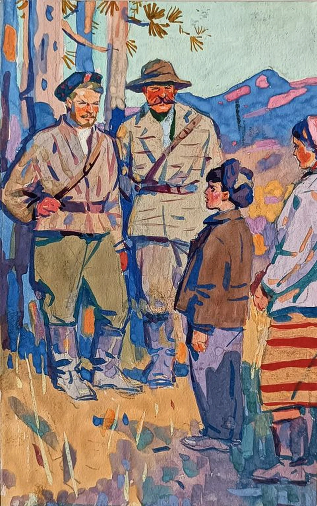 «Витя Коробков - пионер, партизан» Бортников Н.Ф.