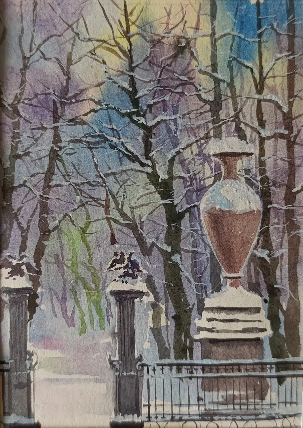 «Летний сад. Зима»