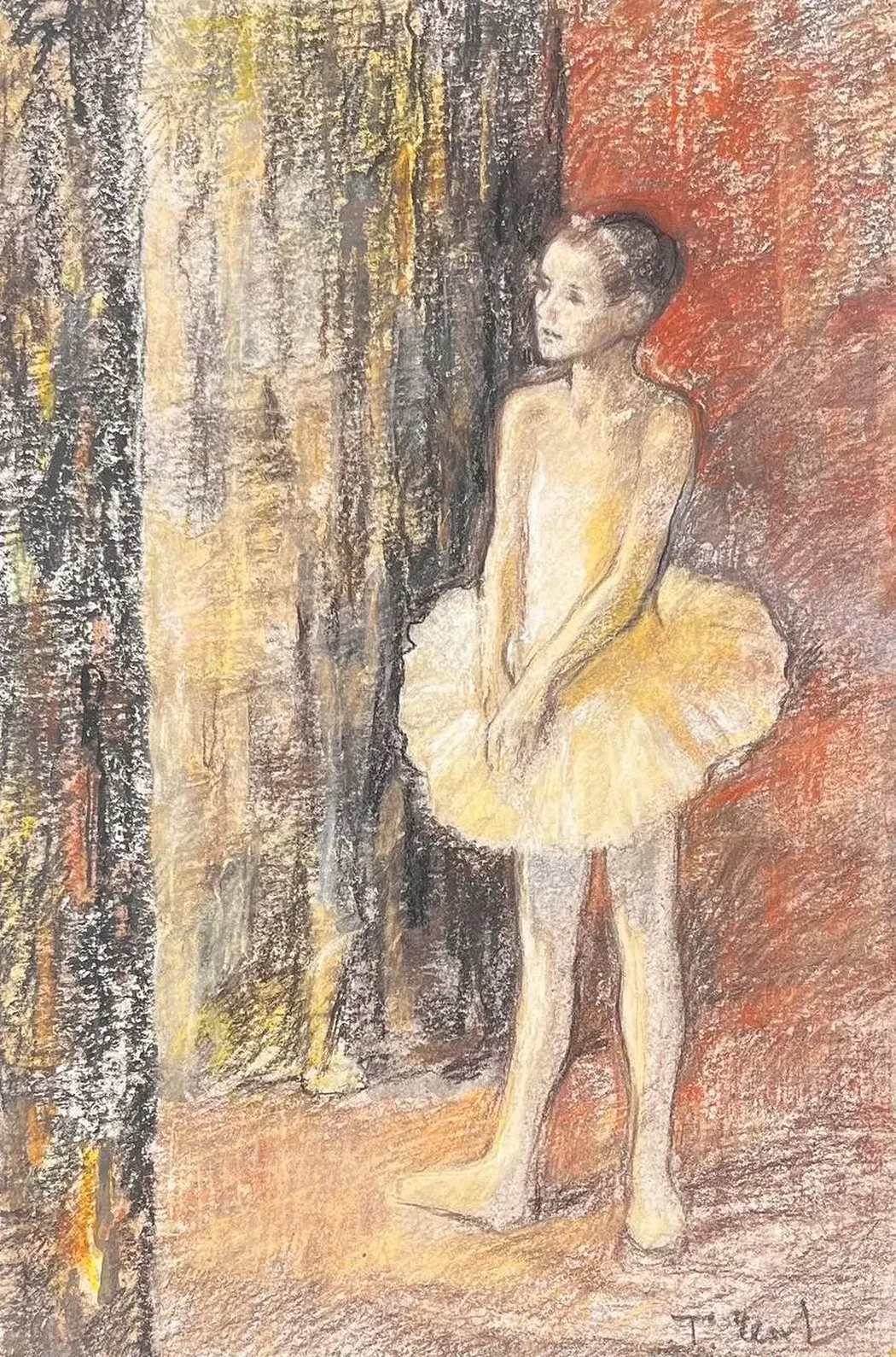 «Из цикла "Артисты"», Чепикова Татьяна Алексеевна, художник, купить картину, купить, работы, аукцион, графика, галерея ОПХ, Bidspirit, бидспирит, магазин