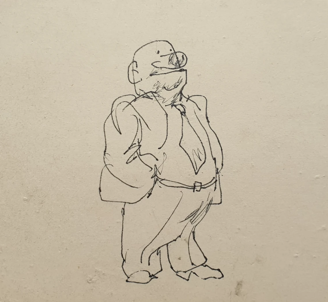 «Свин», Обозненко Дмитрий Георгиевич, художник, купить картину