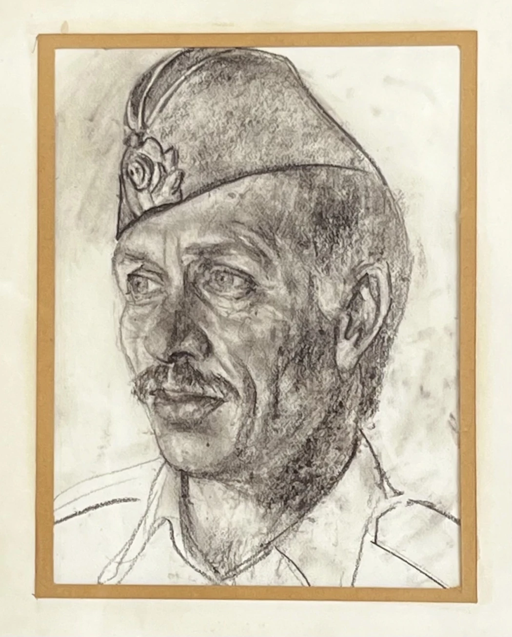 «Портрет старшего мичмана Негуляева А.П.» б.с., Яркин Владимир Петрович, художник, купить картину, купить, работы, рисунок, выставка «Полюса живописи», галерея ОПХ