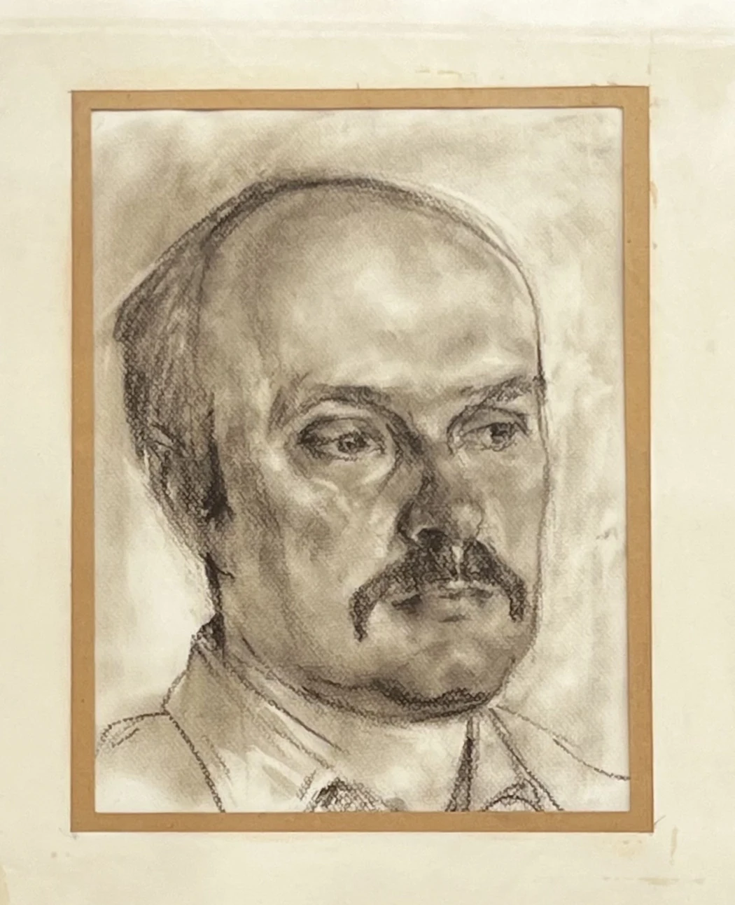 «Портрет штурмана» б.с., Яркин Владимир Петрович, художник, купить картину, купить, работы, рисунок, выставка «Полюса живописи», галерея ОПХ