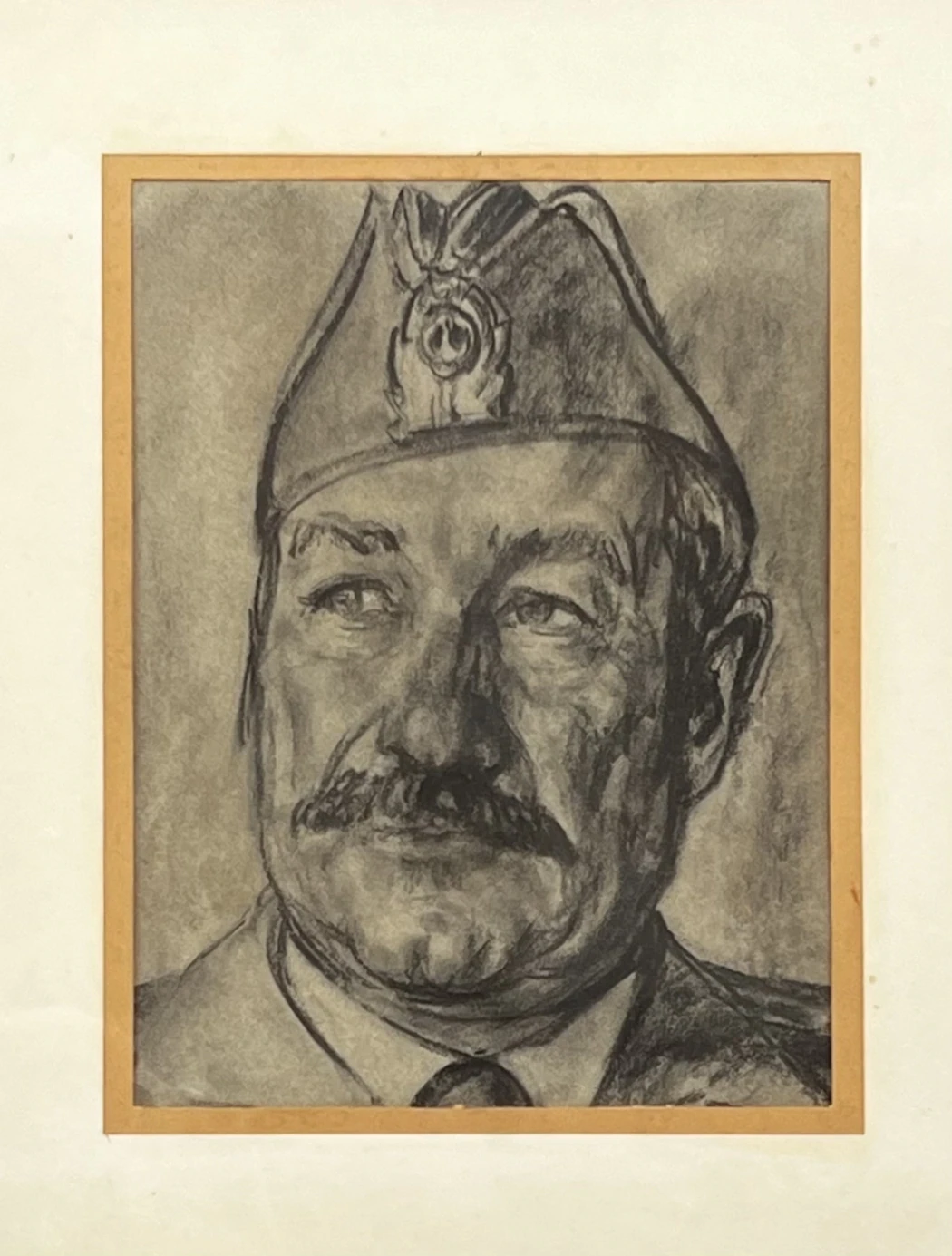 «Портрет мичмана Кириченко А.С.» б.с., Яркин Владимир Петрович, художник, купить картину, купить, работы, рисунок, выставка «Полюса живописи», галерея ОПХ