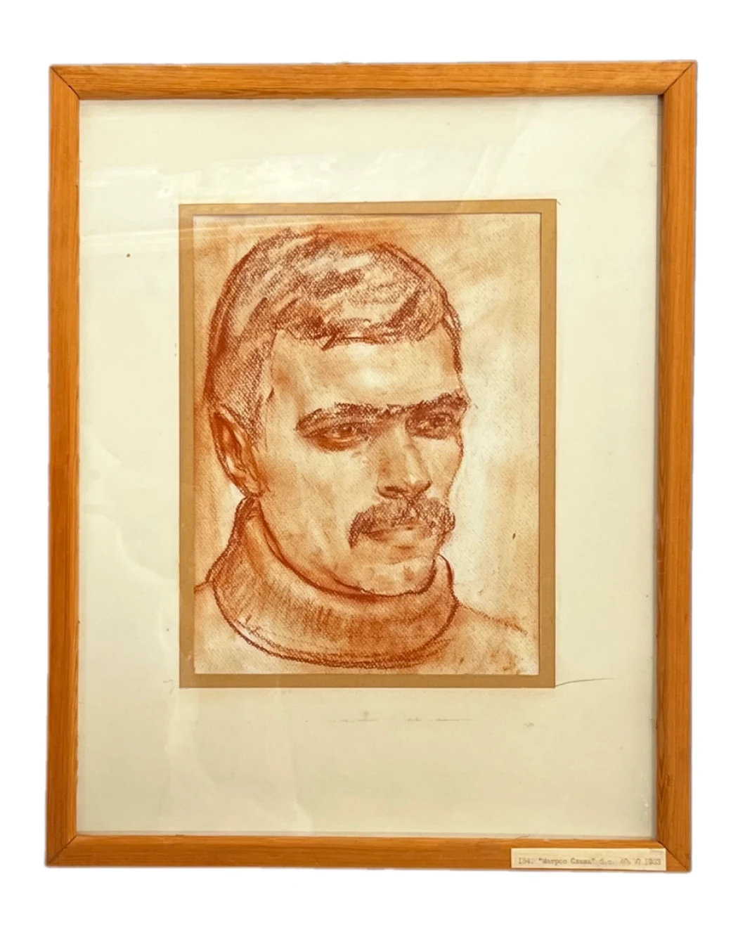 «Портрет матроса Славы» б.у., Яркин Владимир Петрович, художник, купить картину, купить, работы, рисунок, выставка «Полюса живописи», галерея ОПХ