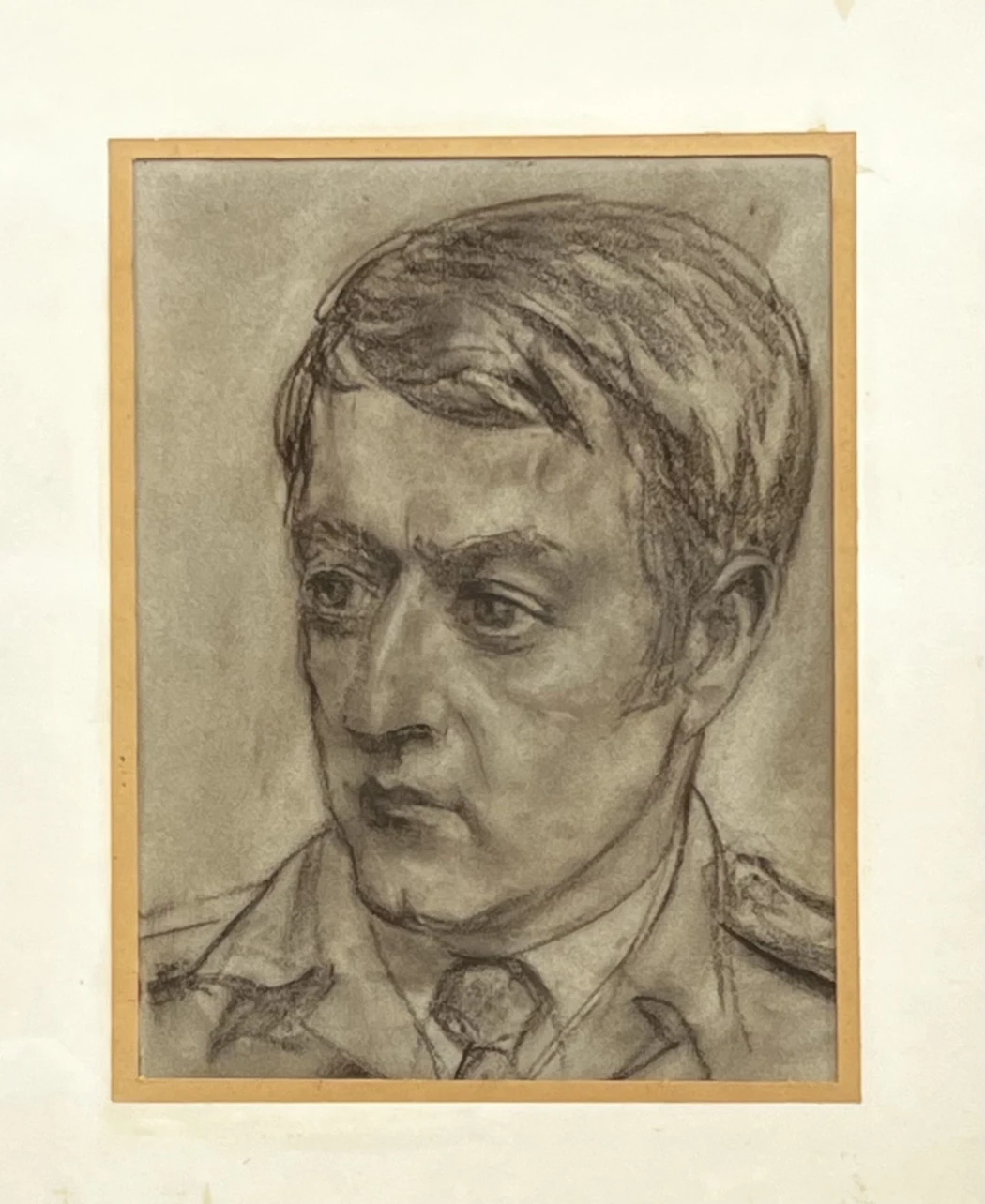 «Портрет главного синоптика Шамрай В.А.» б.с., Яркин Владимир Петрович, художник, купить картину, купить, работы, рисунок, выставка «Полюса живописи», галерея ОПХ