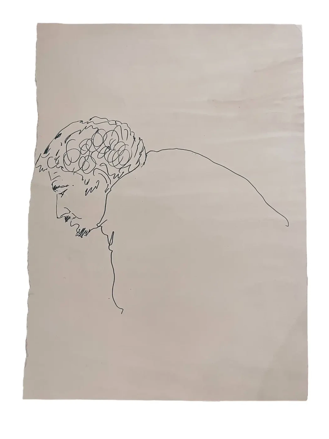 «Эскиз», Н.Х., художник, купить картину, купить, работы, аукцион, графика, галерея ОПХ, Bidspirit, бидспирит, магазин