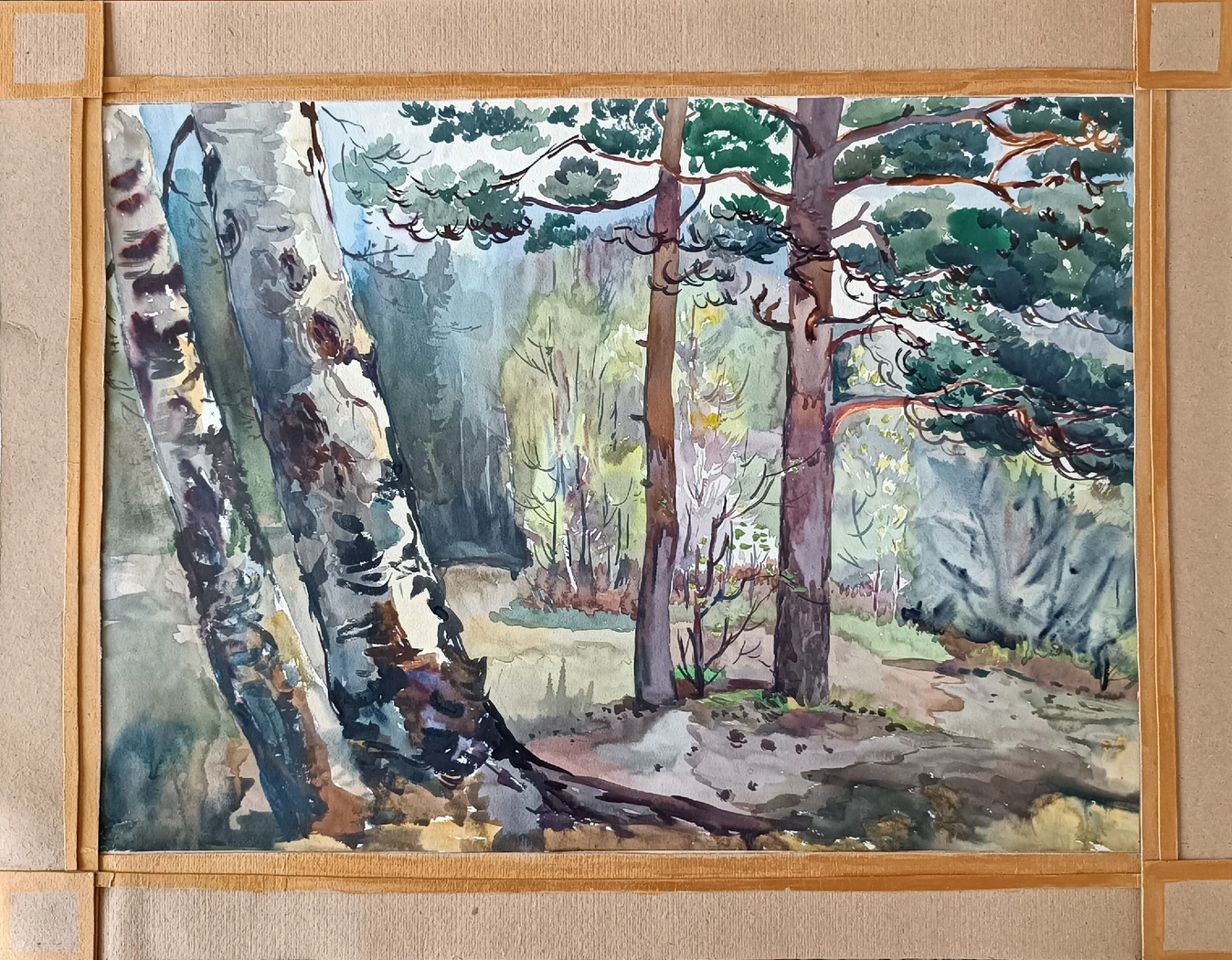 «Лесной пейзаж»