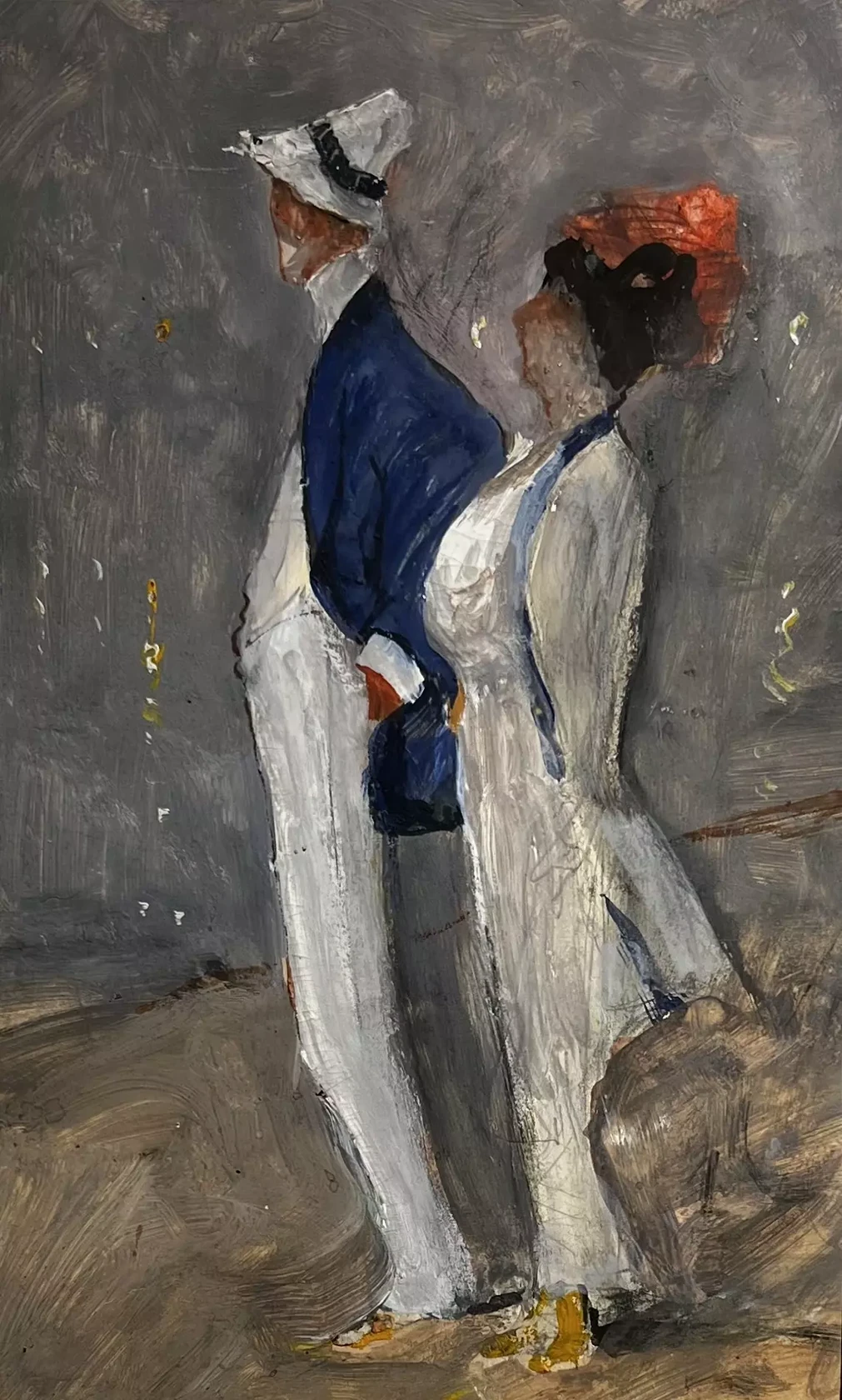 «Типы ресторанной публики», Вахрамеев Александр Иванович, художник, купить картину