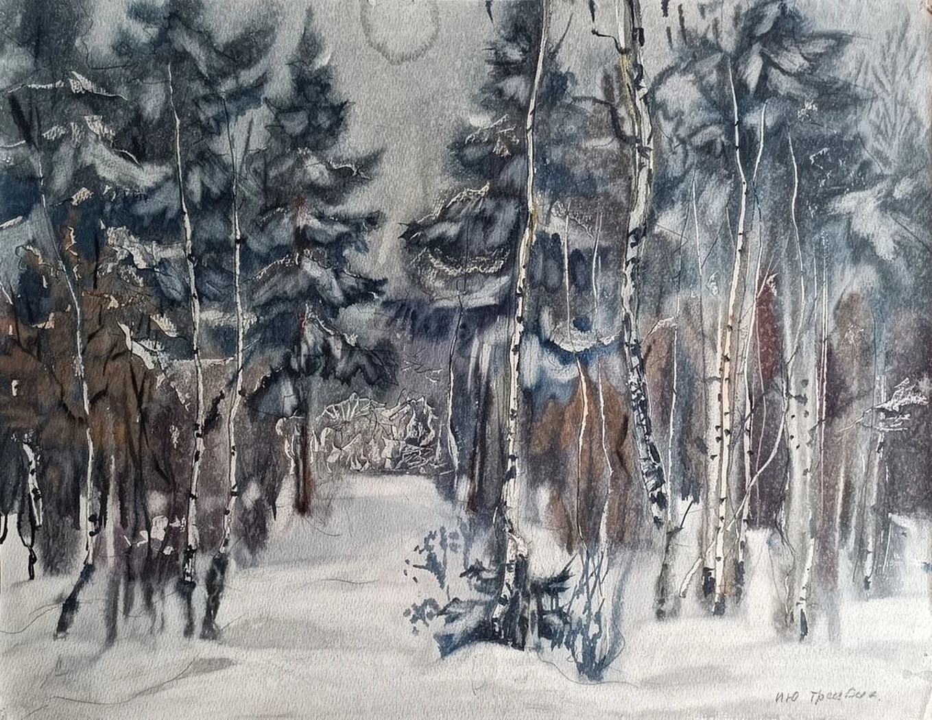 «Зима» Грецкие Ю.С. и И.Л.