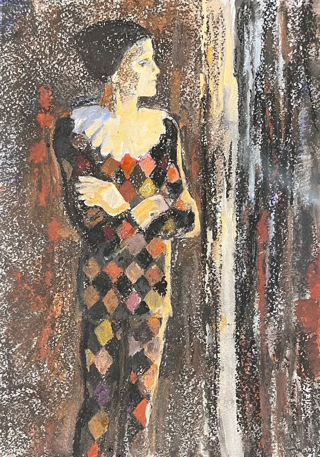 «Из цикла "Артисты"», Чепикова Татьяна Алексеевна, художник, купить картину, купить, работы, аукцион, графика, галерея ОПХ, Bidspirit, бидспирит, магазин
