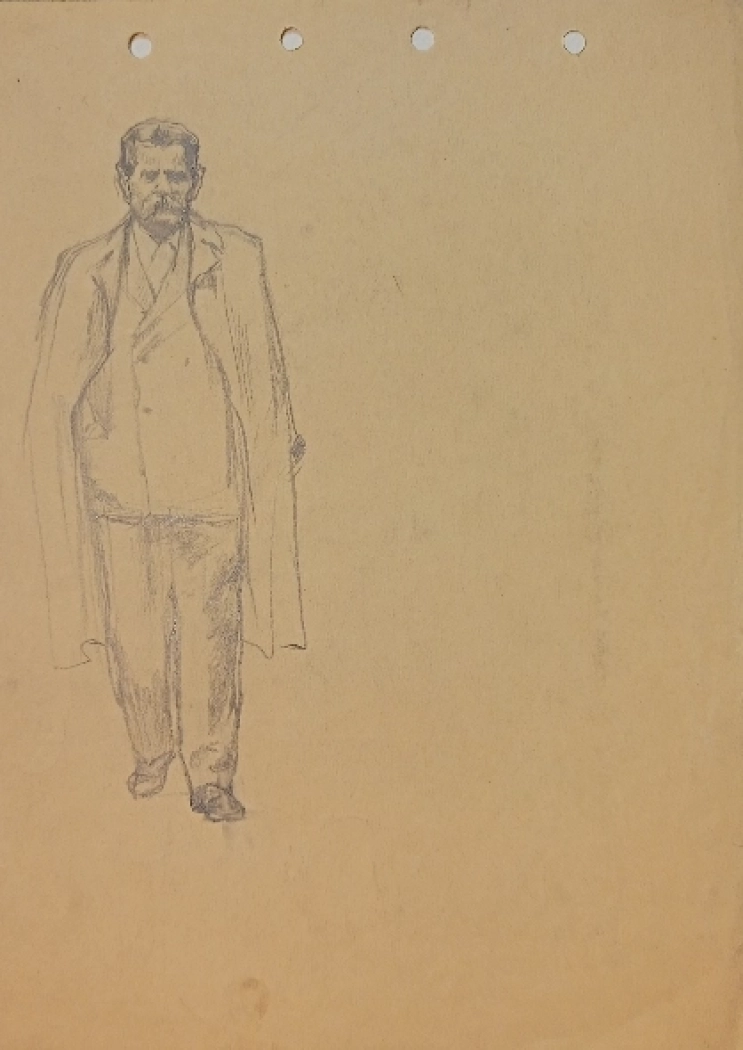 «Максим Горький», Пентешин Иван Мильевич, художник, купить картину, купить, работы, графика, галерея ОПХ, аукцион