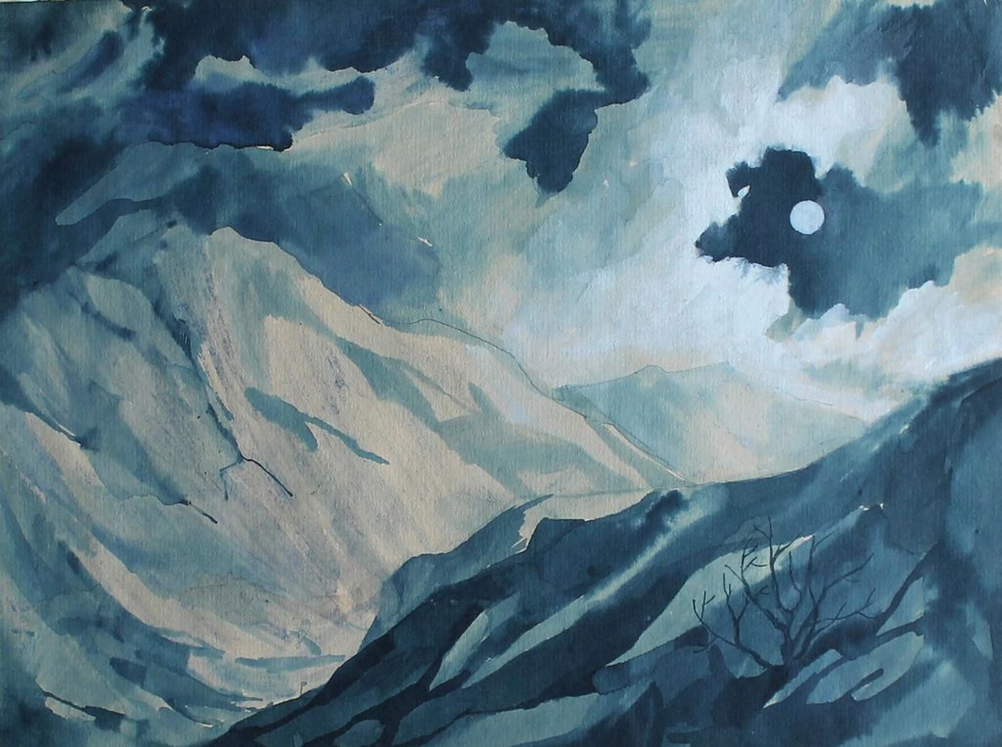 «Ночные скалы» Емельянов Е.М.