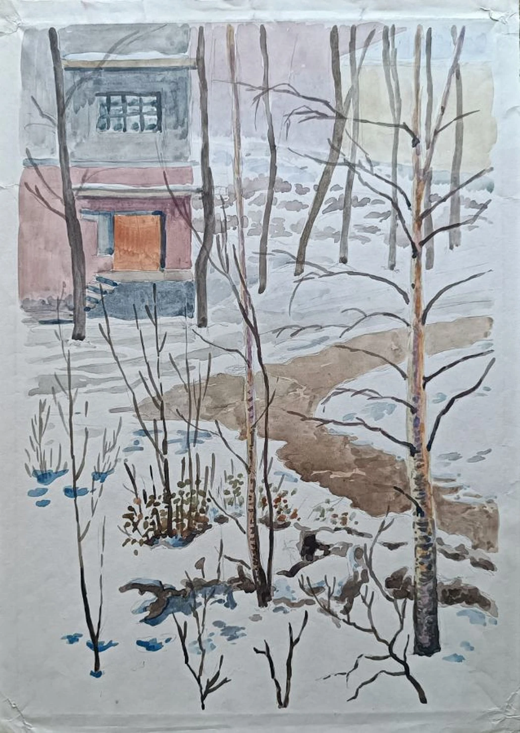 «Из окна квартиры» Жаров Ю.И.