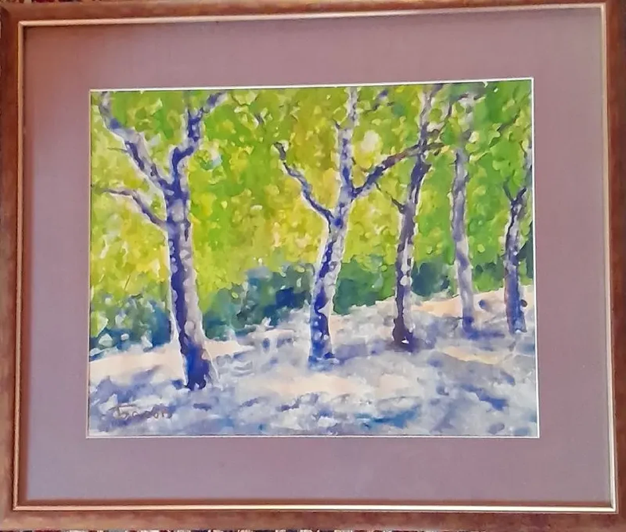 «Контрасты лета», Басов Яков, художник, купить картину.
