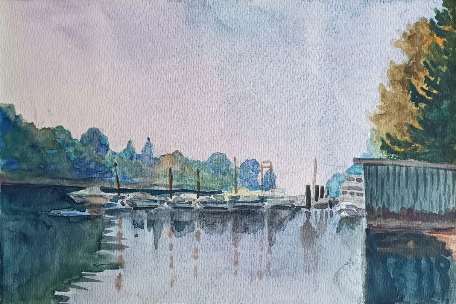 «На Большой Невке» Жаров Ю.И.