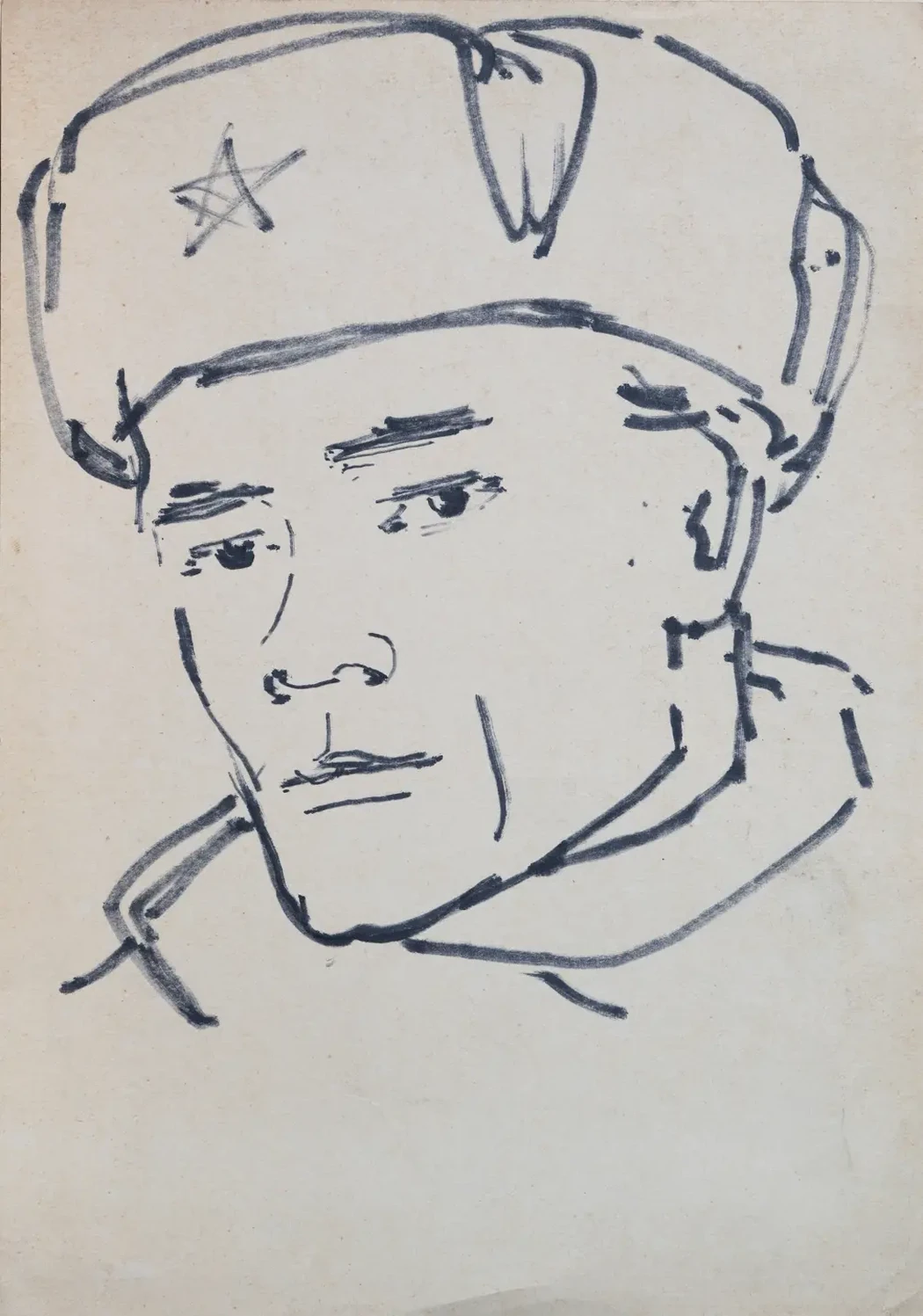 «Портрет», 1959 г., Васильев Анатолий Ильич, художник, купить картину.