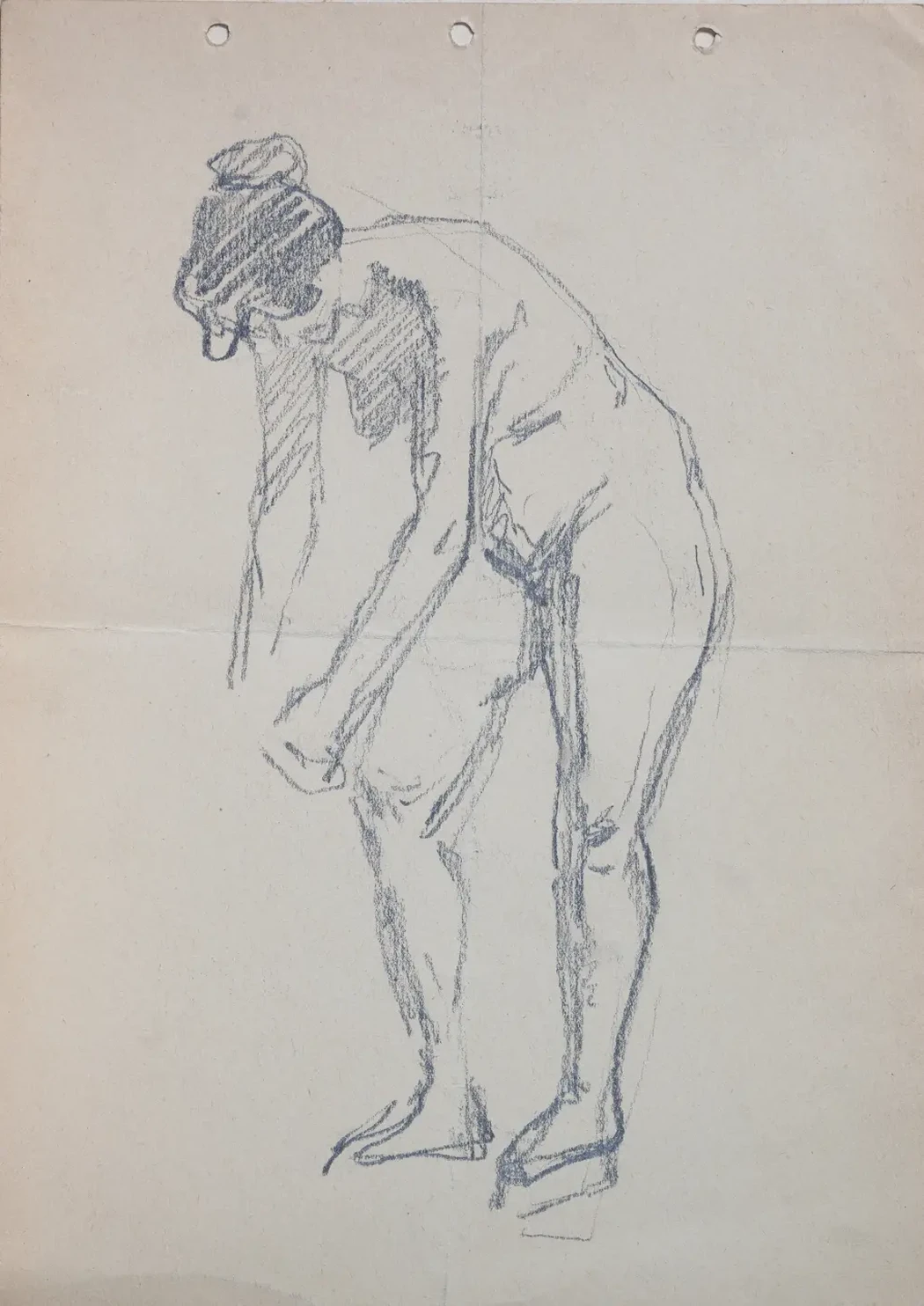 «Наброски», 1959 г., Васильев Анатолий Ильич, художник, купить картину.
