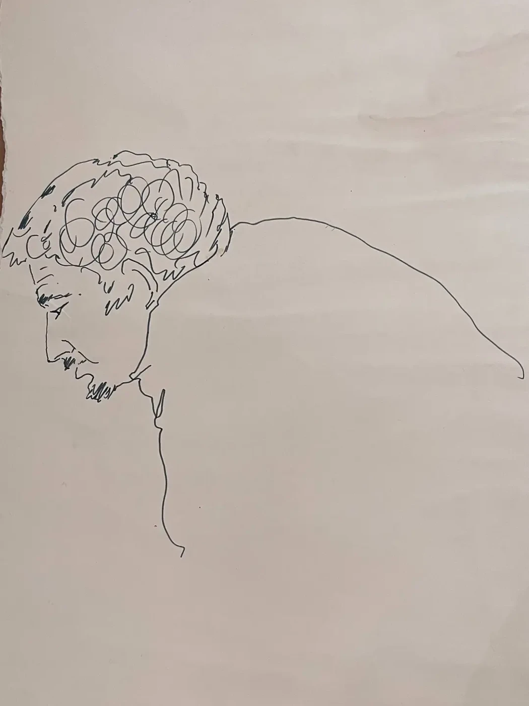 «Эскиз», Н.Х., художник, купить картину, купить, работы, аукцион, графика, галерея ОПХ, Bidspirit, бидспирит, магазин