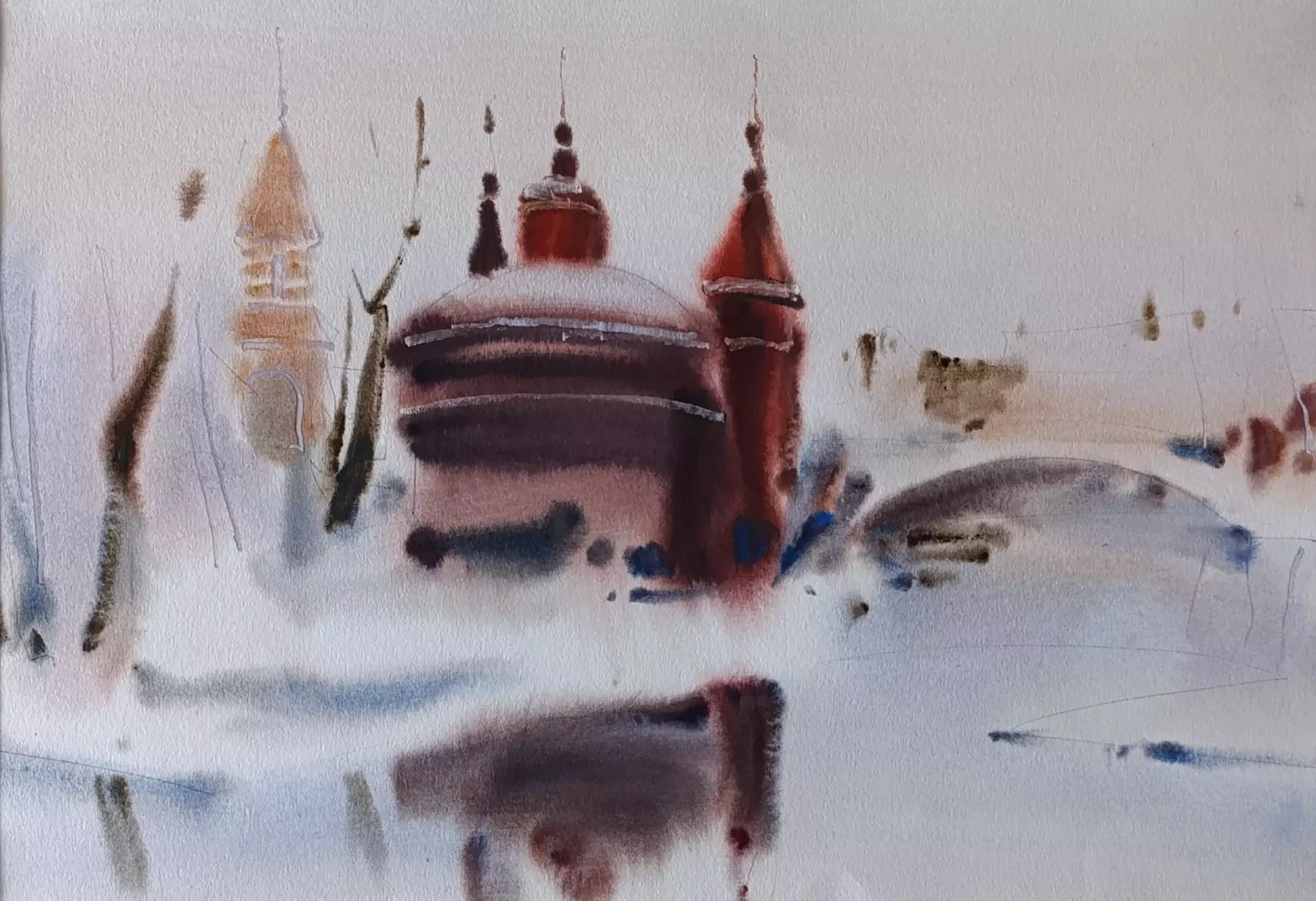 «Зимний пейзаж» Докунихин Н.Т.